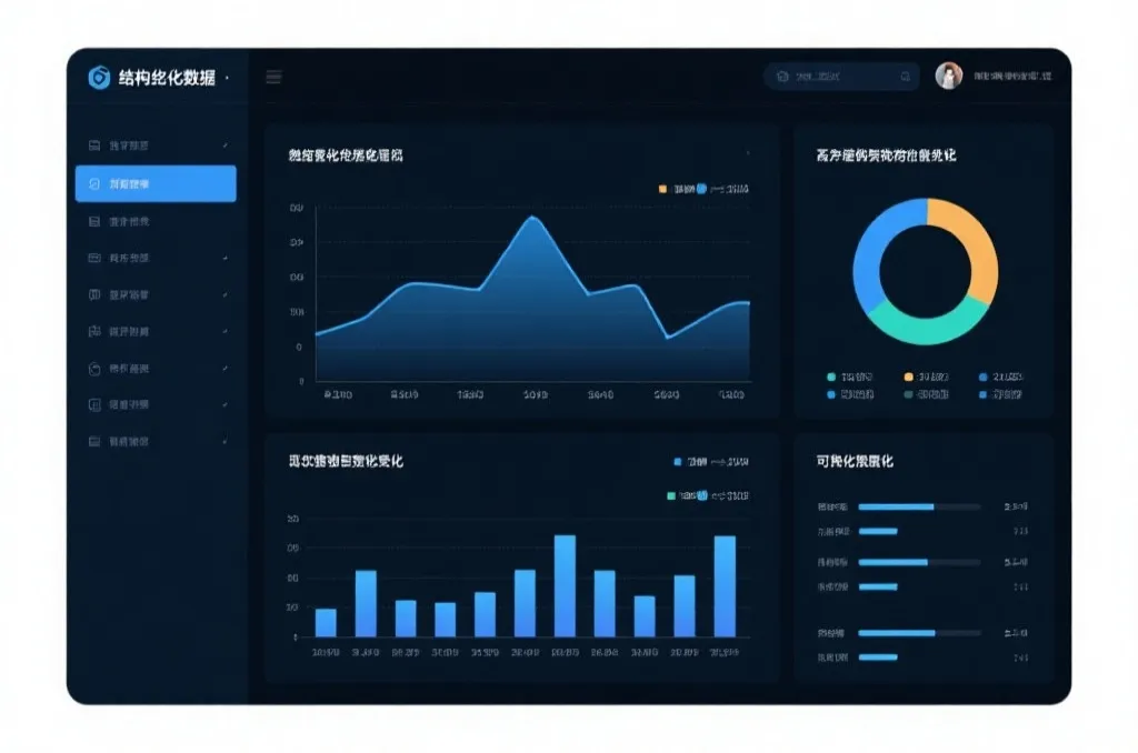 信息展示界面与数据结构可视化